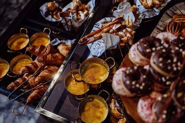 Breakfast area