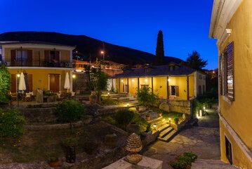 Front of property - evening/night