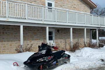 Snowmobiling