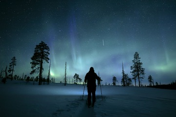 Snowshoeing