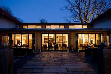 Front of property - evening/night