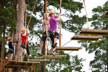 Ziplining