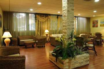 Lobby sitting area