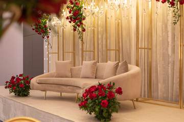 Indoor wedding