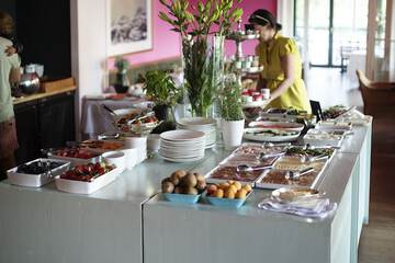 Breakfast buffet