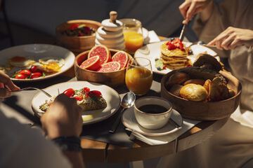 Breakfast buffet