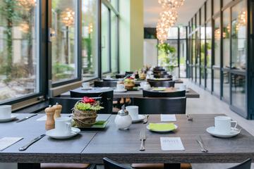 Breakfast area