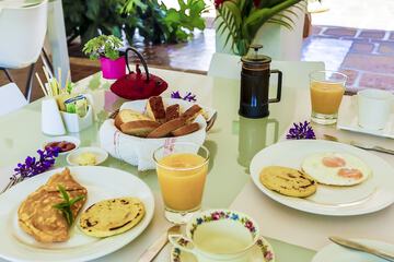 Breakfast area