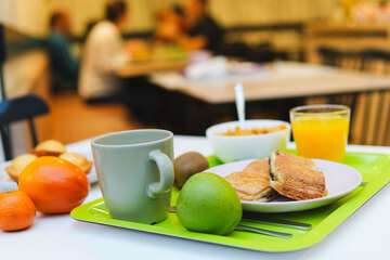 Breakfast area