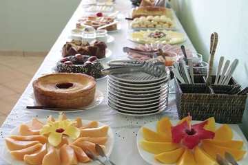 Breakfast area