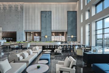 Lobby sitting area