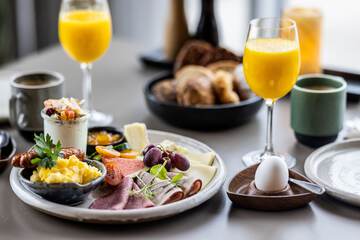 Breakfast buffet