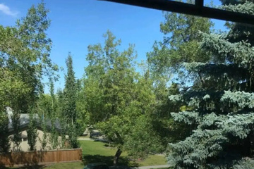 outside