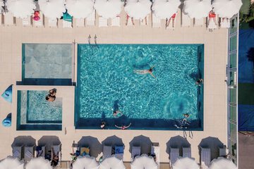 Rooftop pool