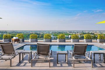 Rooftop pool