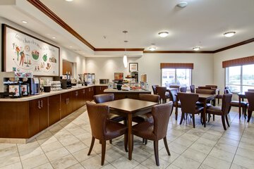 Breakfast area