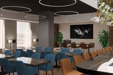 Breakfast area
