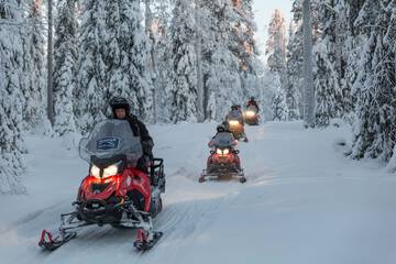 Snowmobiling