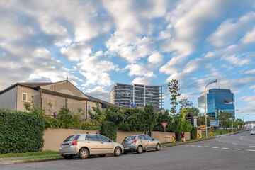 Outdoor wedding area