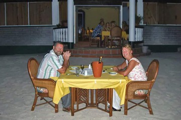 Couples dining