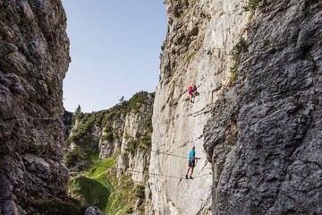 Outdoor rock climbing