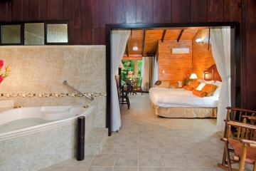 Private spa tub