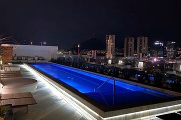 Rooftop pool