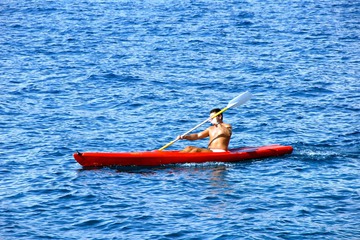 Kayaking