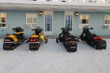 Snowmobiling