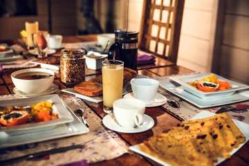 Breakfast buffet