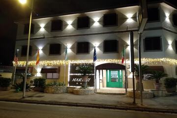 Front of property - evening/night