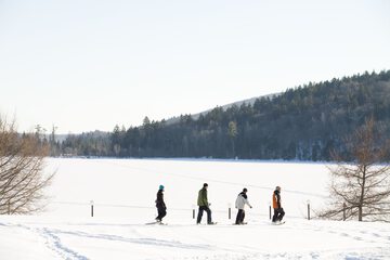 Snowshoeing