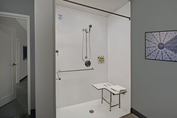 Portable shower seat