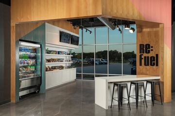 Breakfast area
