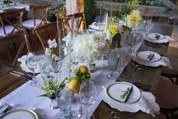 Indoor wedding