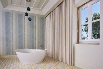 Deep soaking bathtub
