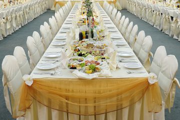 Indoor wedding