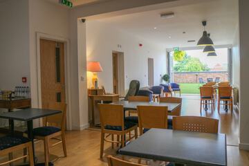 Breakfast area