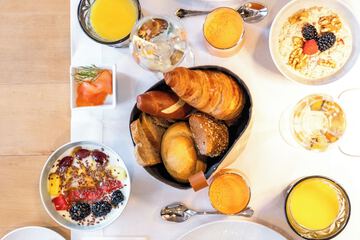 Breakfast area