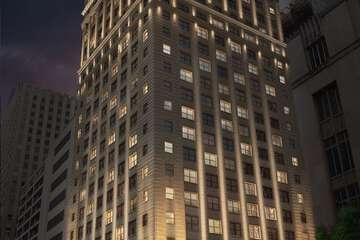 Front of property - evening/night