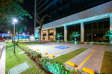 Front of property - evening/night
