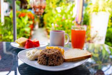 Breakfast meal