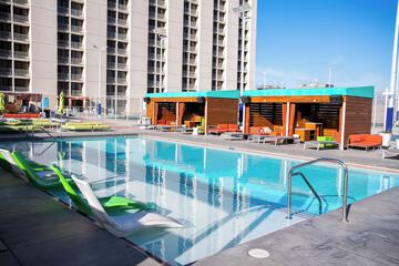 Rooftop pool