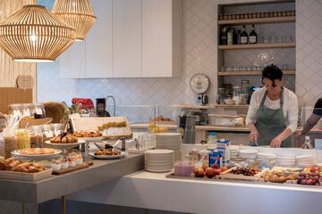 Breakfast area
