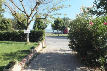 outside
