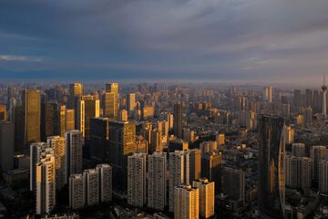 City view from property