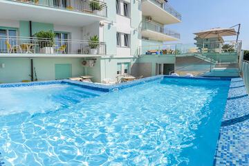 Rooftop pool