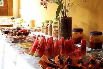 Breakfast buffet
