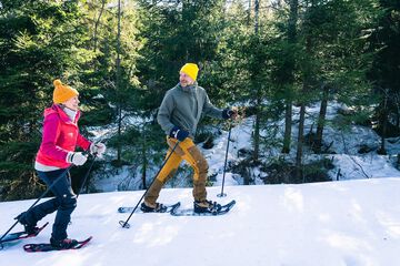 Snowshoeing