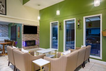 Lobby sitting area
